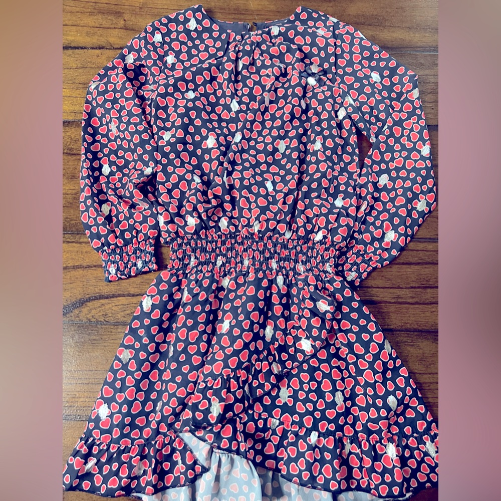 Le Chic floral chiffon girls dress
